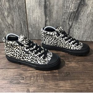 Vans Hi-Top Leopard Print